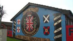 Sectarian murals in Belfast News Clip