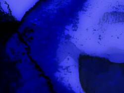 FLOATING MOUNTAINS : blue back (LOOP) Stock Footage