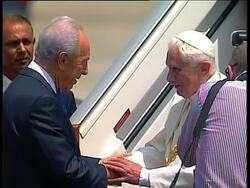 World - Pope Benedict XVI in Middle East / Facebook and Iphone apps Instructional Video