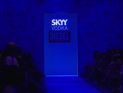 Diesel Signage  Stock Footage