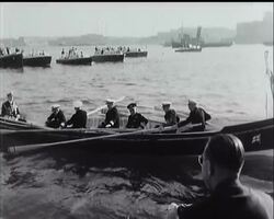 EARL MOUNTBATTEN GIVES UP COMMAND News Clip