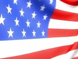 American Flag, HD720 Stock Footage