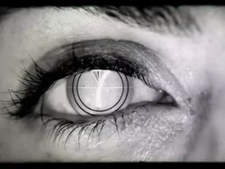 Countdown In The Eye. HD Stock Footage