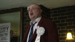 Al Murray launches his political campaign News Clip