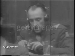 Nazi Trial at Nuremberg News Clip