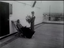 OUTWARD BOUND ON HER MAIDEN VOYAGE News Clip