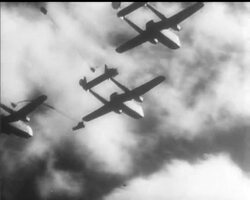 NEWS FROM THE USA - TRUMAN SEES MASS 'CHUTE JUMP' News Clip