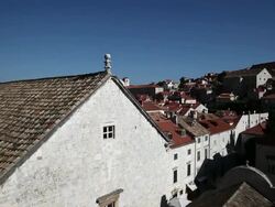 The Franciscan Monastery of Minor Brothers Stock Footage