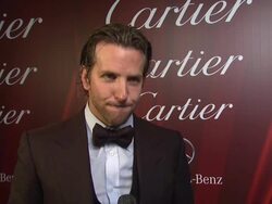 INTERVIEW - Bradley Cooper on receiving the Desert Palm Achievemen at 24th Annual Palm Springs International Film Festival Awards Gala. Stock Footage