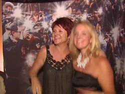 Shannon Scott (left) at the Prevention Magazine's 1st Annual Hollywood Heroes Soiree at Beverly Hills CA. (Footage by WireImage Video/GettyImages) Stock Footage