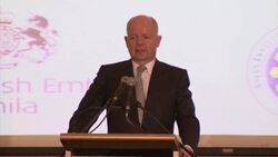 British FM Hague says Syria the worst conflict and biggest humanitarian disaster so far of the 21st century News Clip