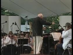 USA: NEW YORK: HISTORIC CONCERT MARKS CITY'S 100TH ANNIVERSARY News Clip