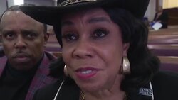 Democrats and immigrants watch Trump address News Clip