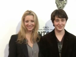 Lisa Kudrow at The Book Of Mormon Los Angeles Opening Night Stock Footage