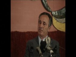 UPITN 19 11 74 PERES ON MIDDLE EAST SITUATION Instructional Video