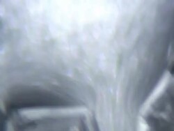 Salt crystals under microscope Stock Footage