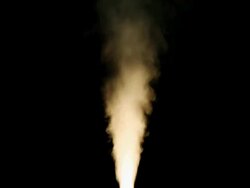 Stream of Smoke Stock Footage