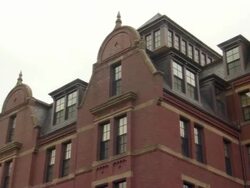 ATMOSPHERE - Harvard University campus Stock Footage