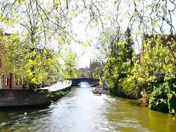 Bruges, Belgium Stock Footage