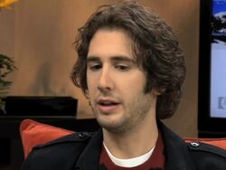 Josh Groban Interview Stock Footage