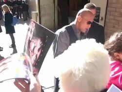 Dwayne 'The Rock' Johnson at the 'LIVE! with Kelly Stock Footage