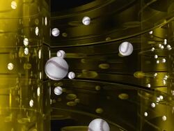 Sport Balls Baseballs #2 gold HD Stock Footage