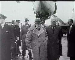 SIR WINSTON CHURCHILL News Clip