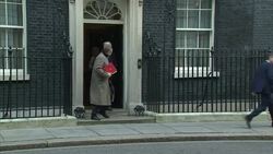 Downing St Cabinet Arrivals News Clip