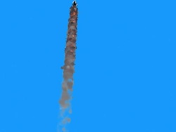 missile start Stock Footage