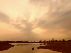 Sunset Timelapse Stock Footage