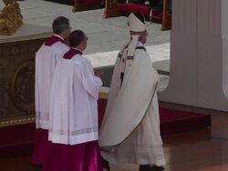 B-ROLL - The Inauguration Mass For Pope Francis at St. Peter's Square on March 19, 2013 in Vatican City, Vatican. (Footage by Giulio Origlia/Getty Images) Stock Footage