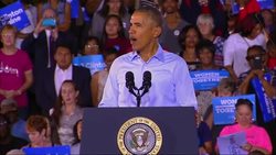 Obama comments on Trump rigging claims News Clip
