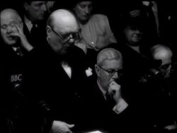 CHURCHILL AT BRIGHTON CONFERENCE News Clip