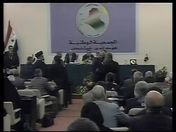Parliament choose Jalal Talabani  as president, reax News Clip