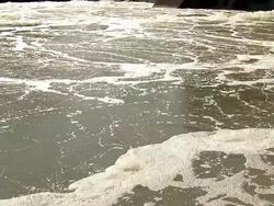 STIRRED UP WATER SURFACE Stock Footage