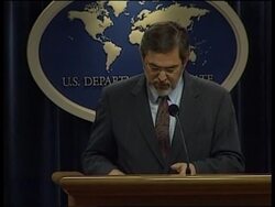 USA: STATE DEPARTMENT ESTRADA PRESS CONFERENCE News Clip