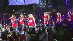 CLEAN : Presidential candidate Duterte holds final rally in Manila News Clip