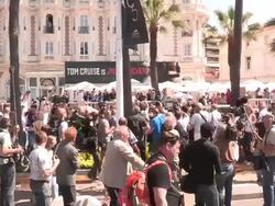 The Dictator Press Stunt: 65th Cannes Film Festival (Footage by WireImage Video/Getty Images) Stock Footage