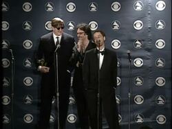 Grammy Awards press room Stock Footage