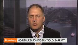 No Real Reason to Buy Gold: Barratt News Clip