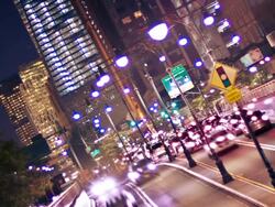 New York road Stock Footage