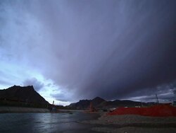 Heavy rain is coming Stock Footage