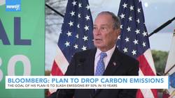 Michael Bloomberg Unveils Plan To Reduce Carbon Emissions News Clip