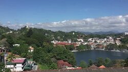 Kandy Cityscape, Sri Lanka Stock Footage