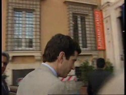 ITALY: JOHN F. KENNEDY JR VISITS FAMOUS DESIGN HOUSE VALENTINO News Clip