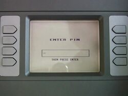 ATM machine. Credit card. Banking deposit withdrawal. Stock Footage