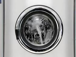 Washing Machine part 1, foaming, lathering Stock Footage