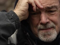 Portrait of a Depressed Man - var b Stock Footage