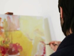 Painter Stock Footage