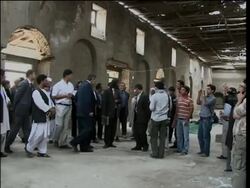 Eikenberry visits madrassa, impromptu tour of capital's streets News Clip